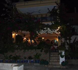 Village Taverna by night
