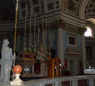 Altar der Marienkirche in Mosta