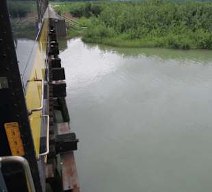 Auf dem Weg zu den Gletschern