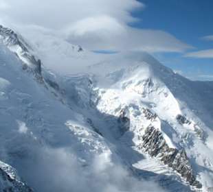 Masyw Mont Blanc ( 4807 m n.p.m.)