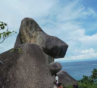 "Sailling Rock" Similan Insel