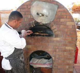 Holzofen Pizza