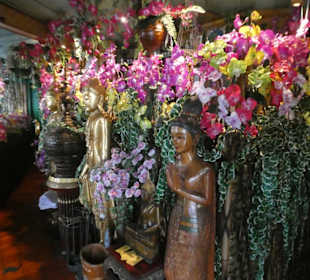 Blick in das Thai-Restaurant Rambutan in Garmisch