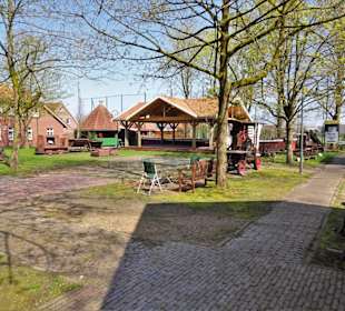 Außengelände des Dörpmuseum Münkeboe