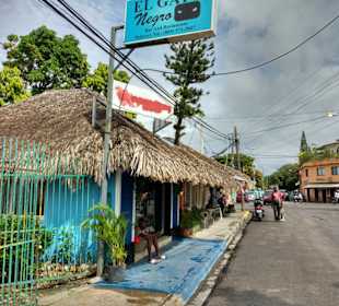 Straße Dr Rosen zum kleinen Playa Alicia 