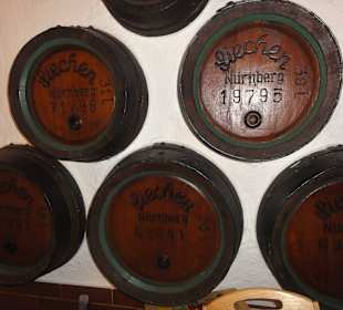 Impressionen aus der Gaststube des "Wallgut"