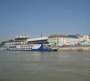 Blick auf Bratislava