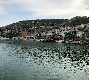 Ausflug Alanya, Blick auf Altstadt