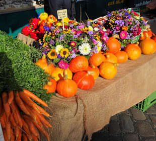 Eindrücke vom Wochenmarkt Südermarkt
