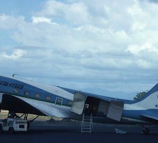 Ein Flugzeug der Honduras-Airline