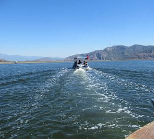 Fahrt durch die Kanäle nach Dalyan