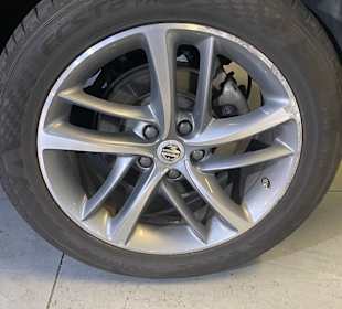 Alle Felgen vermackt