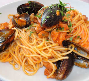 Pasta mit Meeresfrüchten