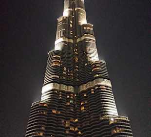 Burj Khalifa am Abend