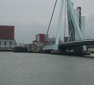 Erasmův most zblízka