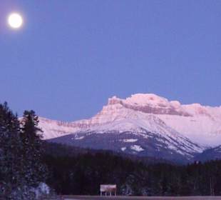 Moonlight in den Rockies