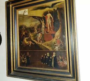 Malereien in der Kirche