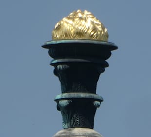 Die Konstitutionssäule bei Gaibach
