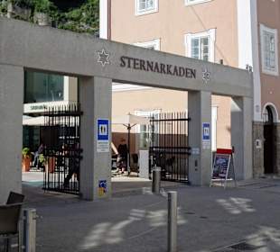 Eingang zum Areal des Sternbräu Salzburg
