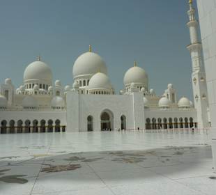 Die größte Moschee in Abu Dabi