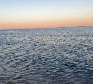 Leichte Abendröte Bibione