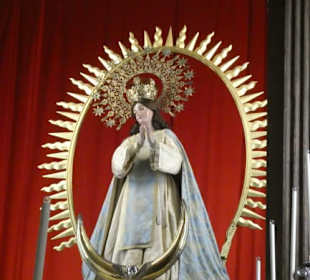 Innenbesichtigung der Iglesia de la Concepción