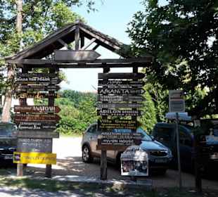 Ortsschild Tsagarana