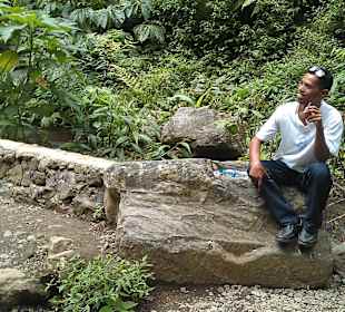 Auch der Fahrer braucht mal eine Pause