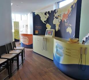 Im Museumsbereich des Meßmer Momentum