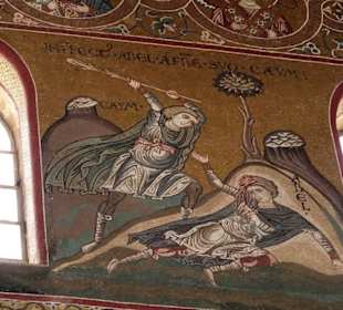 Hier erschlägt jemand seinen Bruder