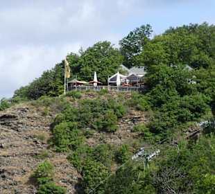 Der Gasthof oberhalb der Bergstation