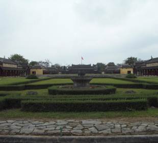 Gepflegte Gartenanlage