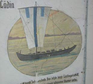 Wandmalerei im Leuchtturm