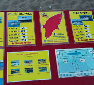 Ausleihung nahe Hotel Memphis Beach