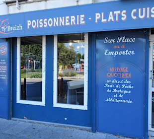 Außenansicht der Poissonnerie Ty´Breizh
