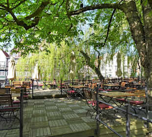 Biergarten an der Ilmenau