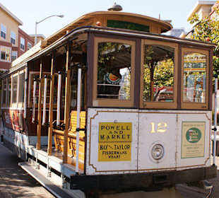 Endhaltepunkt Powell Mason Linie