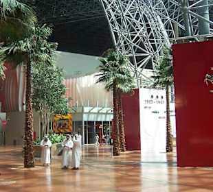 Innenbereich des Ferrari Parks