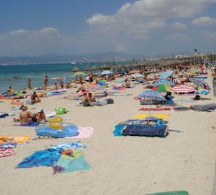 Strand von El Arenal (zwischen Balneario 4 und 5) 2