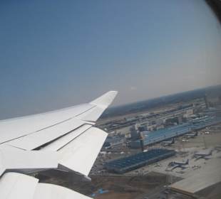 Flughafen Narita Tokyo beim Start