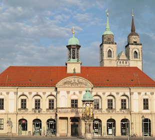 Bei einer Besichtigungstour durch Magdeburg