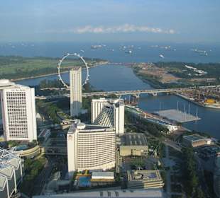 Blick vom Restaurant