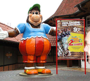 Das Maskotchen des Parks 