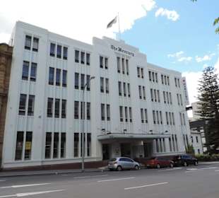 Mit dem Hop on Hop off Bus in Hobart unterwegs