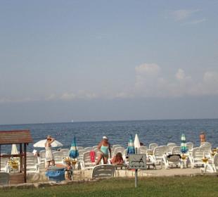 Nicht der Hotelstrand