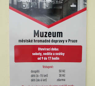 Im Museum des öffentlichen Peronennahverkehrs