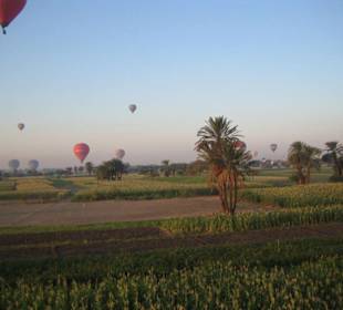 Kurz vor der Landung