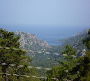 Blick auf Olympos