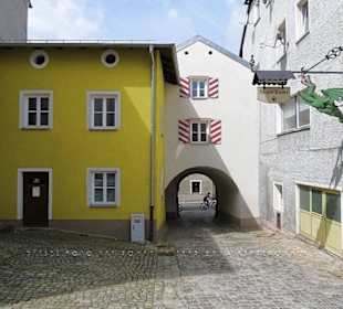 In der malerischen Altstadt von Furth im Wald.