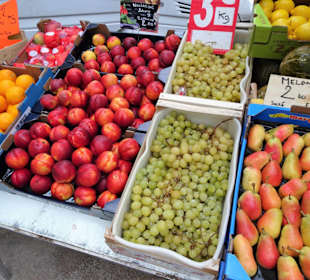Eindrücke vom Wochenmarkt in Collioure